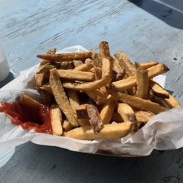 Hand Cut Fries.