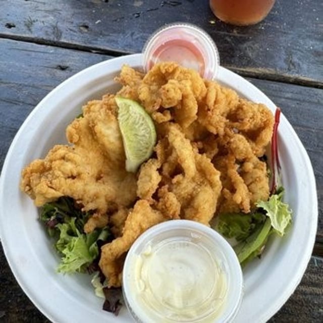 Conch Fritters.